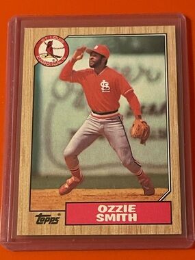 Ozzie Smith #749 1987 Topps Baseball Trading Card